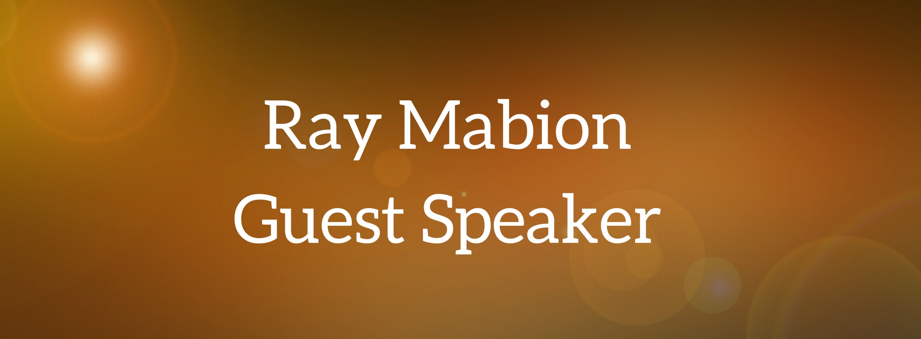 Ray Mabion (2) Ray Mabion (2)
