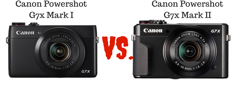 canon g7x mark i vs canon powershot g7x mark ii(1)